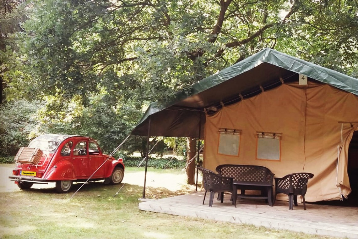 De daadwerkelijke keten Coördineren Safaritent Reserveren | Vakantiepark Herperduin